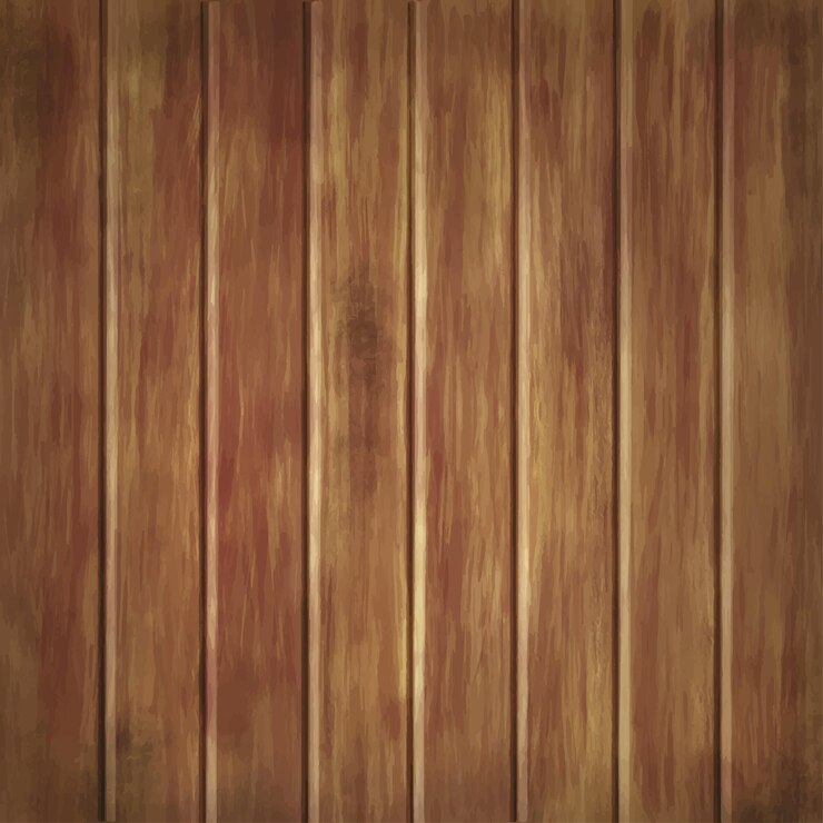 Vector fondo de textura de madera marrón