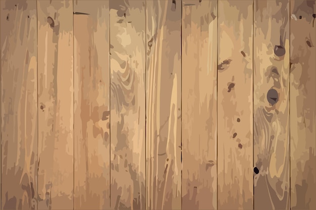 Fondo de textura de madera realista de vector libre