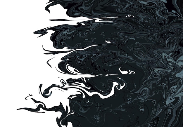 Fondo de textura de mármol negro y blanco abstracto