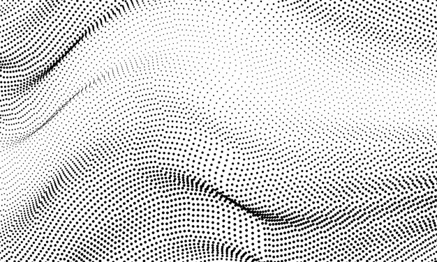 Fondo de textura negra de medio tono creativo