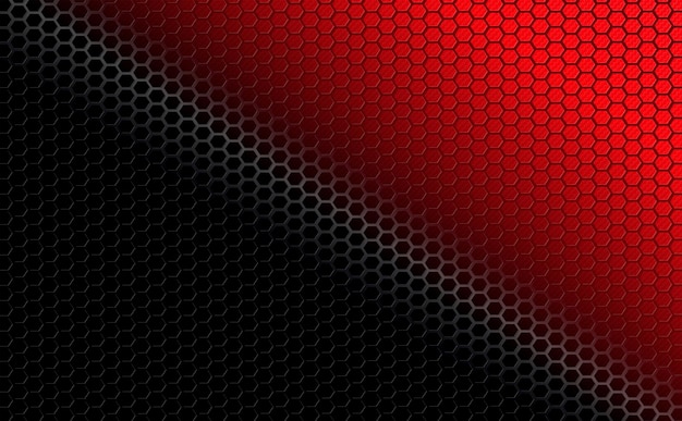 Fondo de textura negro rojo geométrico con una cuadrícula