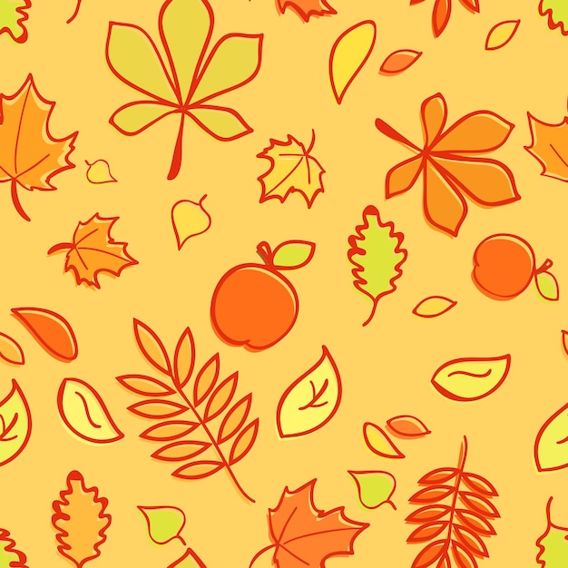 Fondo de textura de otoño