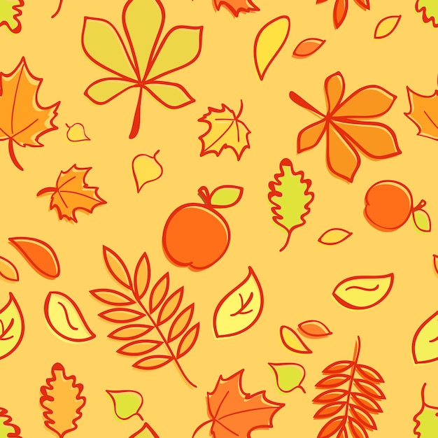 Fondo de textura de otoño