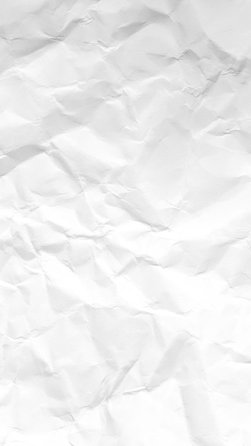 Fondo de textura de papel blanco arrugado