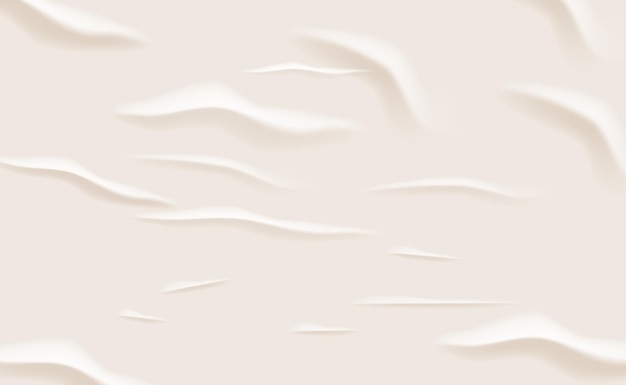 Vector fondo de textura de papel blanco cremoso de minimalismo