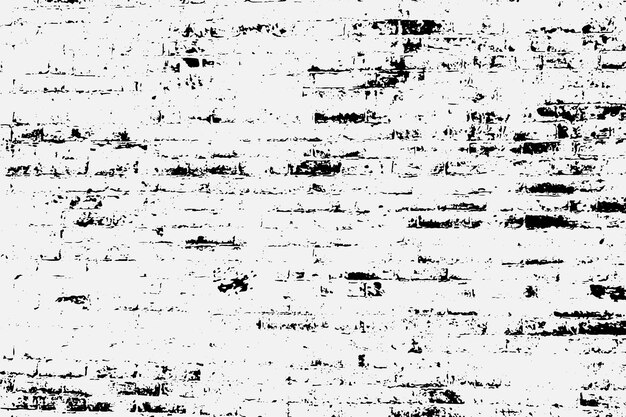 Fondo de textura de pared en formato vectorial EPS de color blanco y negro