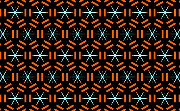 Vector fondo de textura de patrón hexagonal naranja púrpura