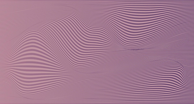 Fondo y textura de patrón de líneas de onda abstracta Textura de líneas onduladas Ilustración vectorial