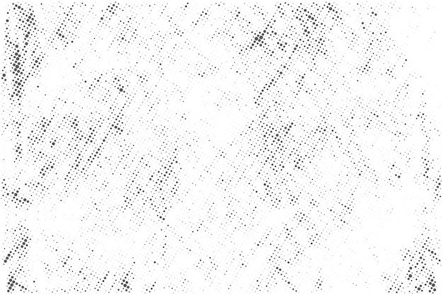 Fondo de textura de patrón de medio tono negro y blanco