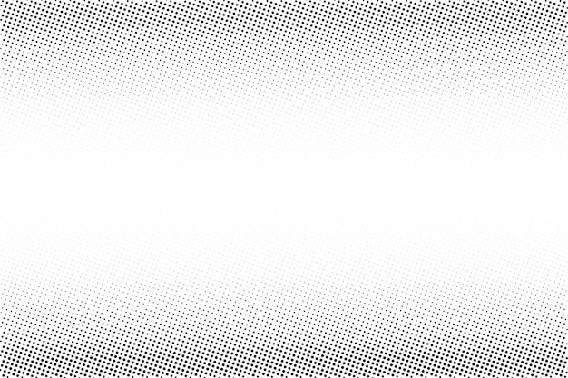 Fondo de textura de patrón de medio tono negro y blanco