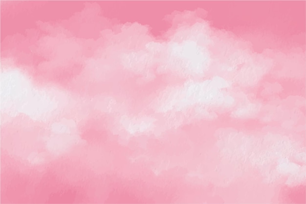 Vector fondo de textura de pintura pastel acuarela rosa abstracta