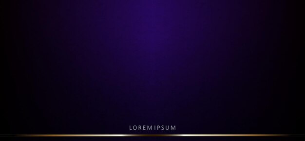 Fondo de textura púrpura oscuro con una tira brillante de tono dorado