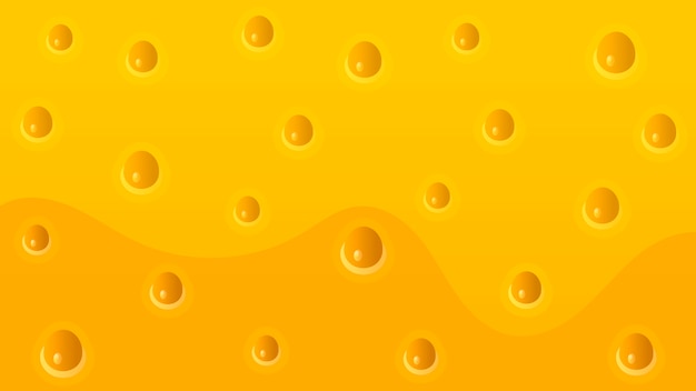 Vector fondo de textura de queso realista