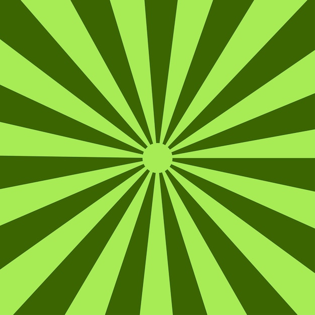 Fondo de textura de rayos de sol verde