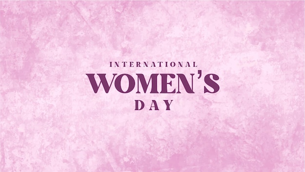 Vector fondo de textura rosa para el día internacional de la mujer