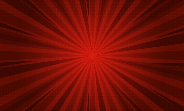 Fondo de textura de semitono rojo abstracto con estilo retro