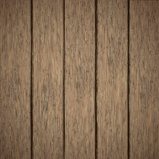 Vector fondo de textura de tabla de madera retro
