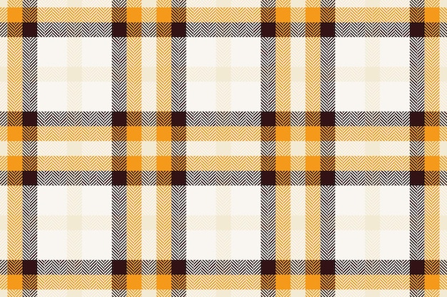 Fondo de textura textil de tela a cuadros con un control vectorial sin costuras de tartán en colores blanco y claro