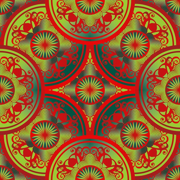 Fondo de textura transparente abstracto con color verde combinado con color rojo
