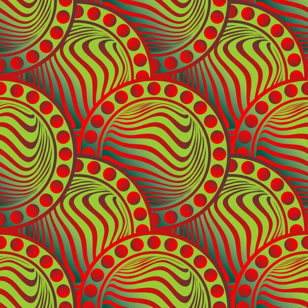 Fondo de textura transparente abstracto con color verde combinado con color rojo