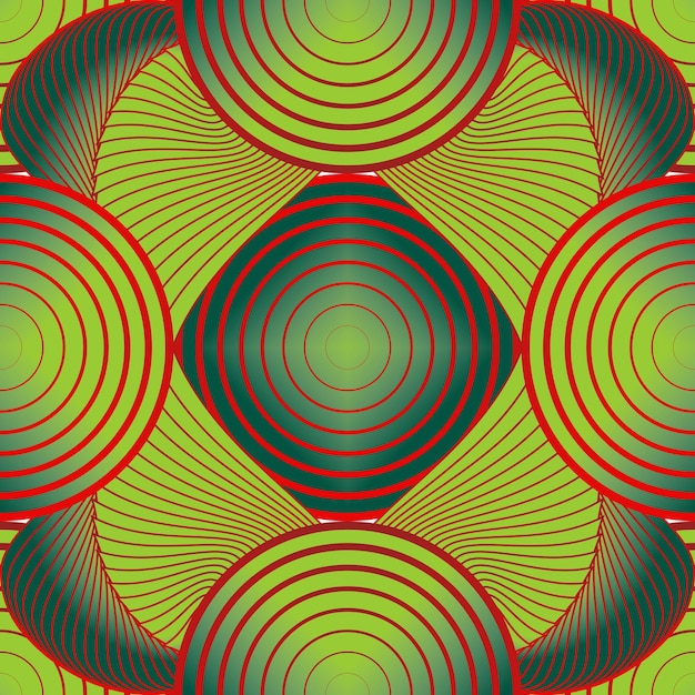 Fondo de textura transparente abstracto con color verde combinado con color rojo