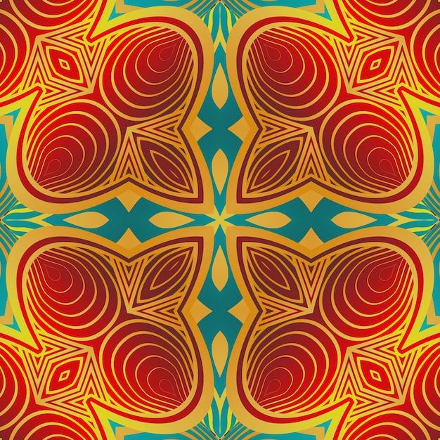 Fondo de textura transparente abstracto en hermosas rayas de oro amarillo azul rojo