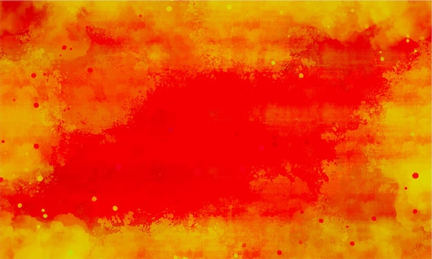 Fondo de textura de trazo de pincel dorado y rojo