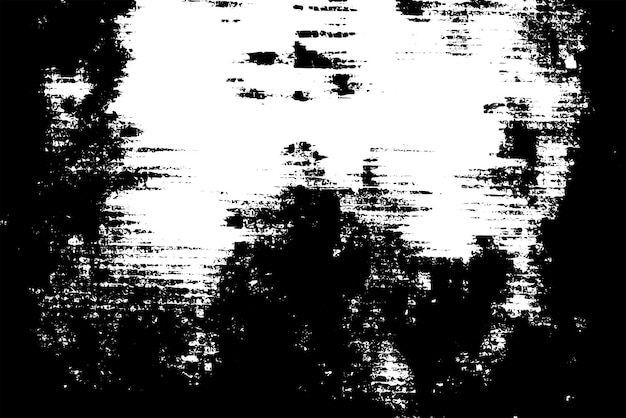 Fondo de textura vectorial de borde grunge Superposición de marco abstracto Fondo sucio y dañado Ilustración gráfica vectorial con EPS10 blanco transparente
