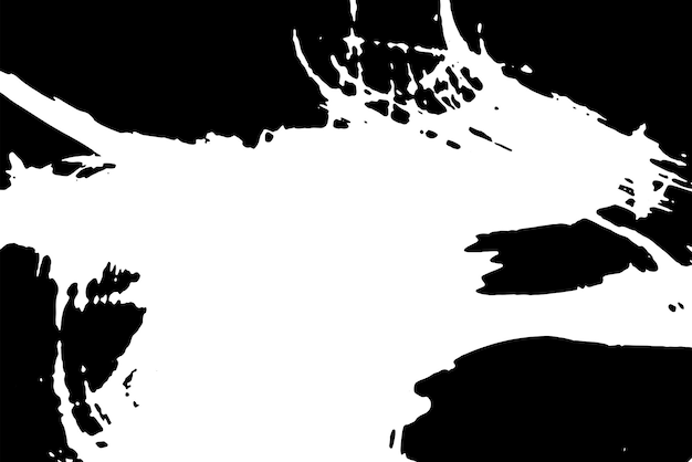 Fondo de textura vectorial de borde grunge Superposición de marco abstracto Fondo sucio y dañado Ilustración gráfica vectorial con EPS10 blanco transparente