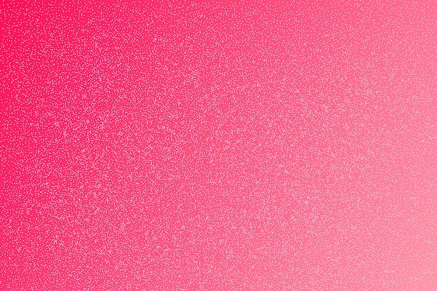 Vector el fondo texturizado con puntos de color rosa pastel retro es ruidoso, el punto de arena es el efecto de neón vectorial de medio tono.