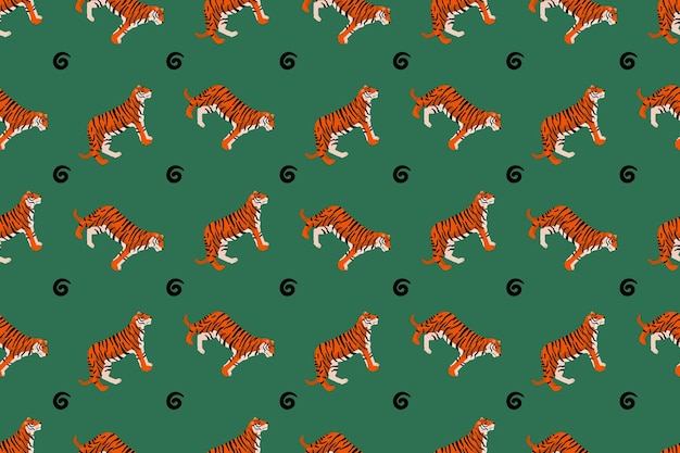 Fondo de tigre africano