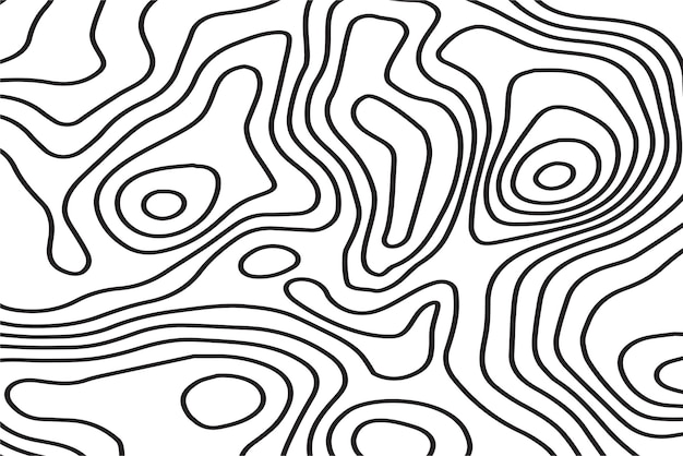 Fondo topográfico abstracto