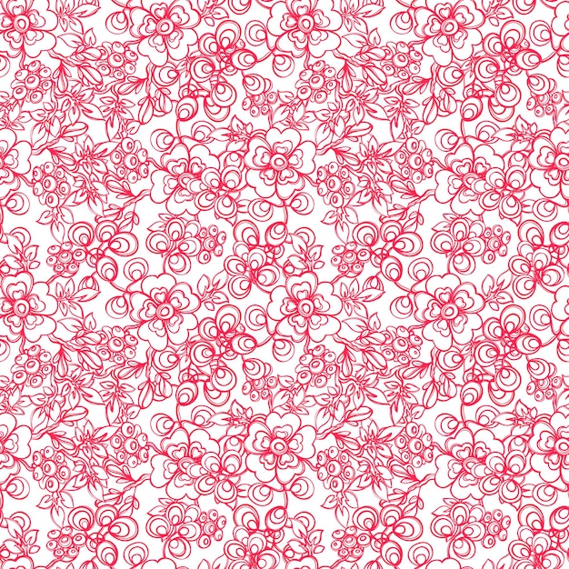 Fondo transparente abstracto de lindas flores y hojas