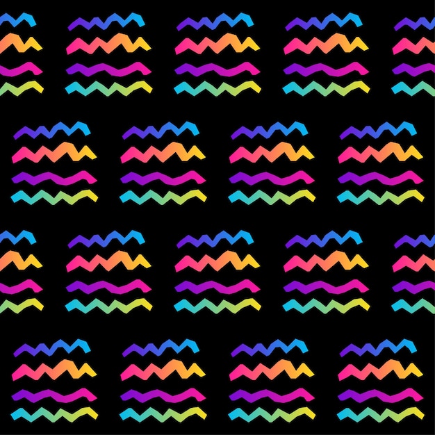 Fondo transparente abstracto negro y arco iris. Pintura futurista moderna para tarjeta de diseño, invitación a fiesta, papel tapiz, papel de regalo de vacaciones, tela, estampado de bolsa, camiseta, publicidad de taller.