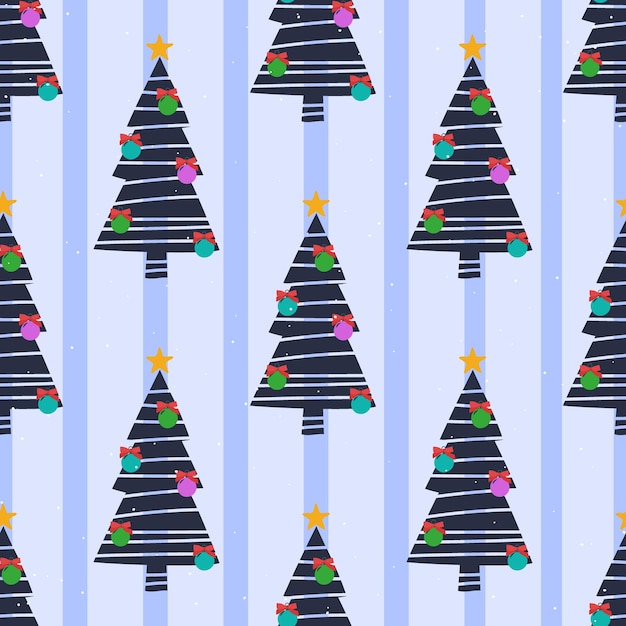 Fondo transparente de árbol de Navidad