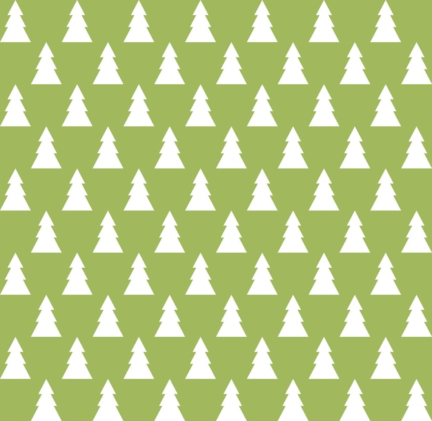 Fondo transparente de árboles de Navidad