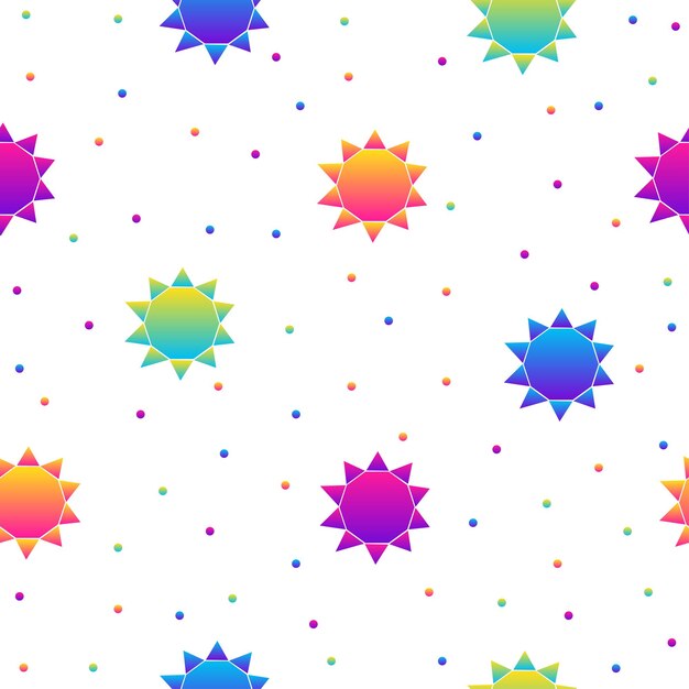 Fondo transparente de arco iris abstracto. Ilustración futurista moderna para tarjeta de cumpleaños, invitación a fiesta, papel tapiz, papel de regalo de vacaciones, tela, estampado de bolsa, camiseta, publicidad de taller.
