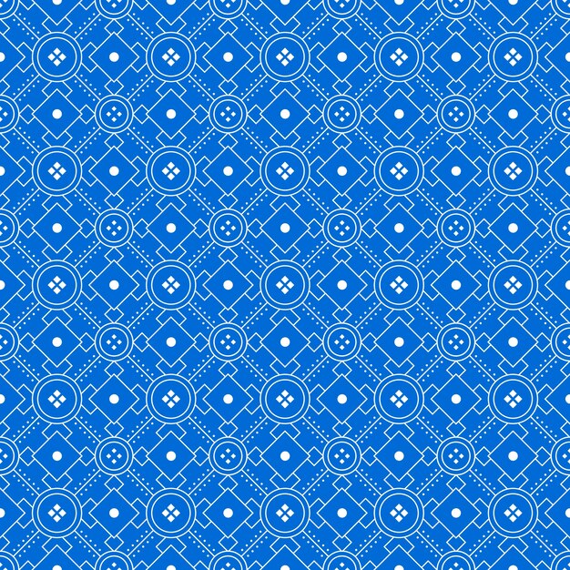 Fondo transparente de batik geométrico.