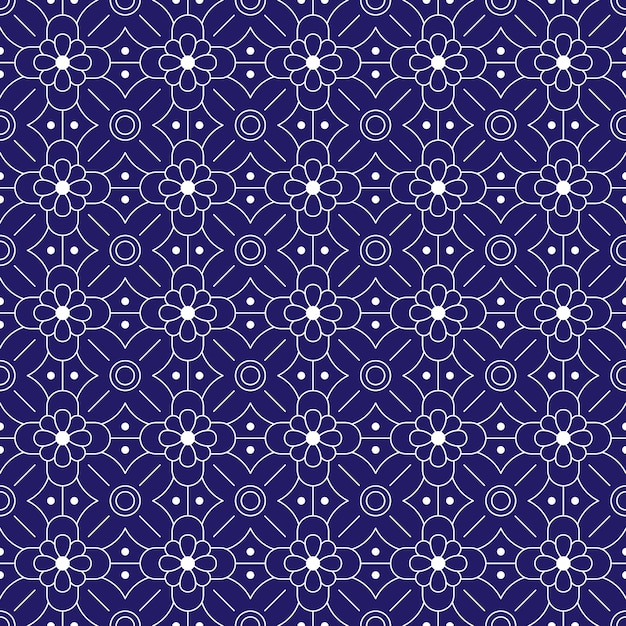 Fondo transparente de batik geométrico.