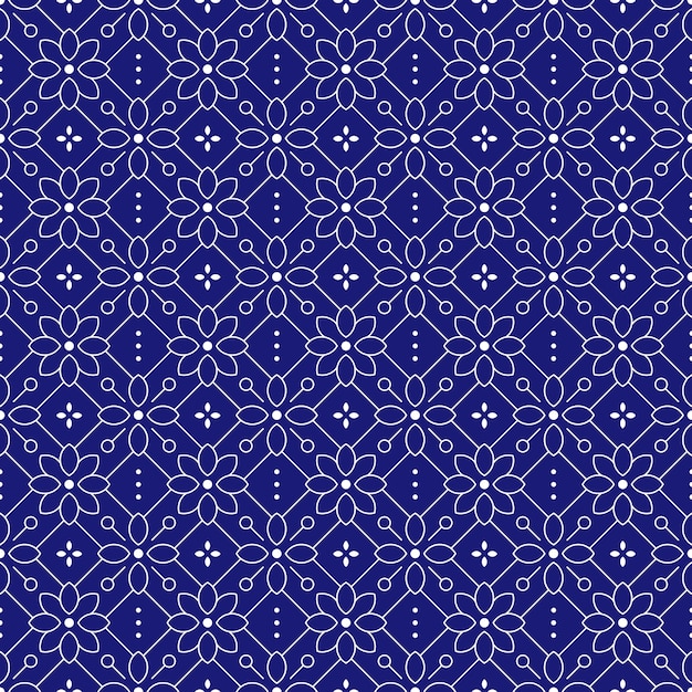 Fondo transparente de batik geométrico.