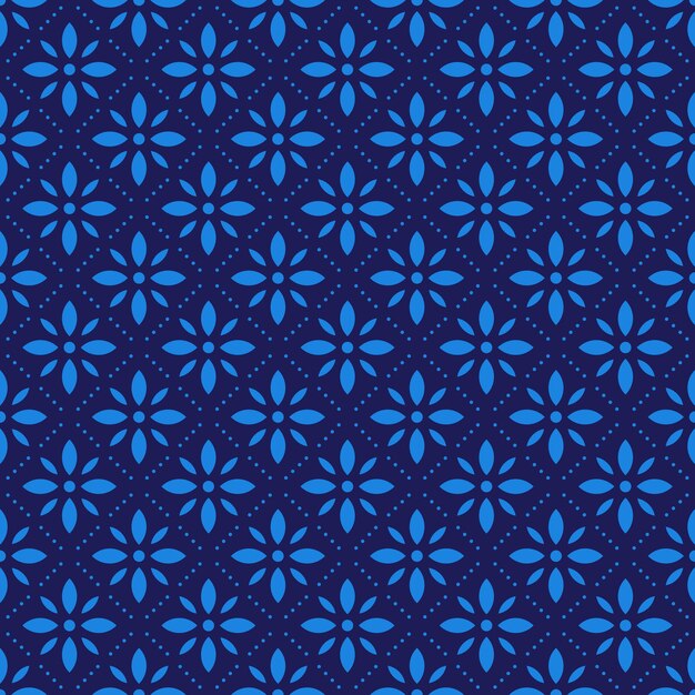 Fondo transparente de batik geométrico.