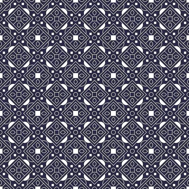 Fondo transparente de batik geométrico.