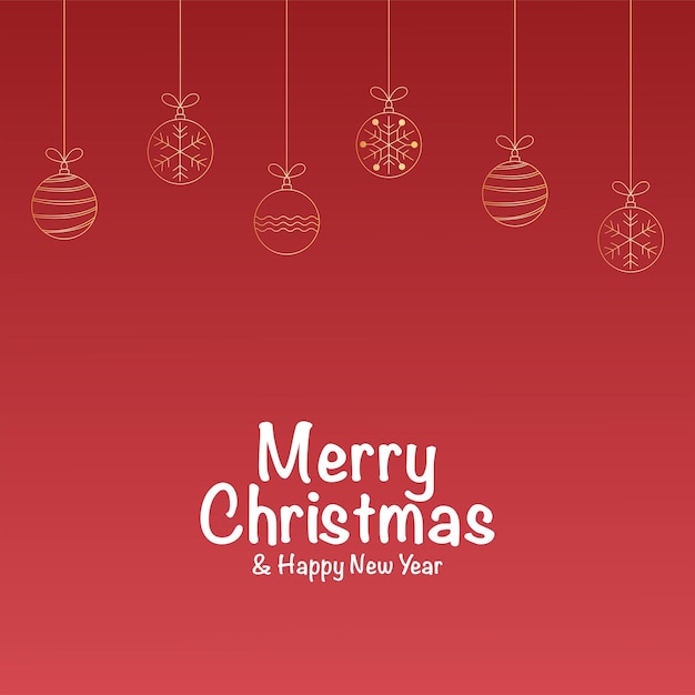 Fondo transparente de bolas de Navidad.