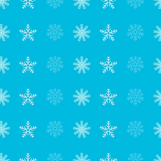 Fondo transparente con copos de nieve. Elementos de decoración de Navidad y año nuevo. Ilustración vectorial.