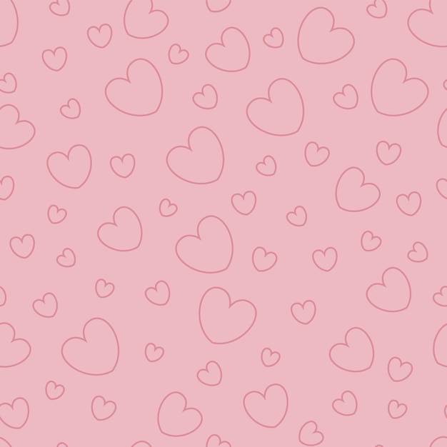 Fondo transparente de corazón rosa