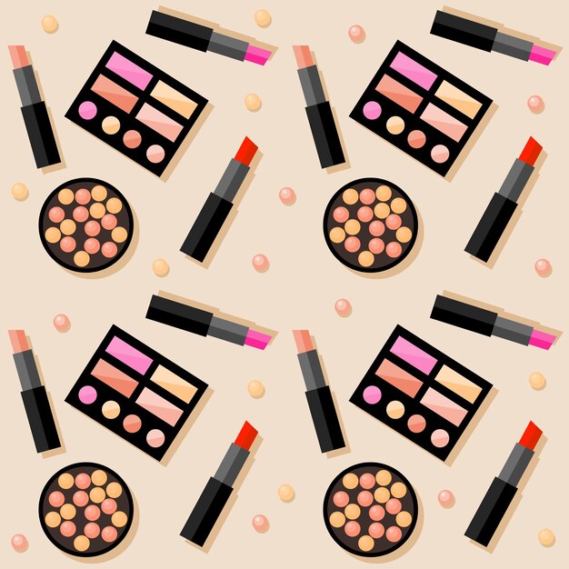 Fondo transparente cosmético plano. Producto cosmético brillante aislado en cubierta beige. Tema del concepto de cosmética y belleza. Elementos cosméticos abstractos de dibujos animados para su uso en diseño.