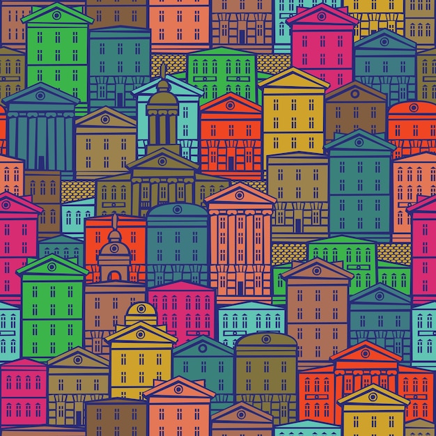 fondo transparente con edificios de la ciudad