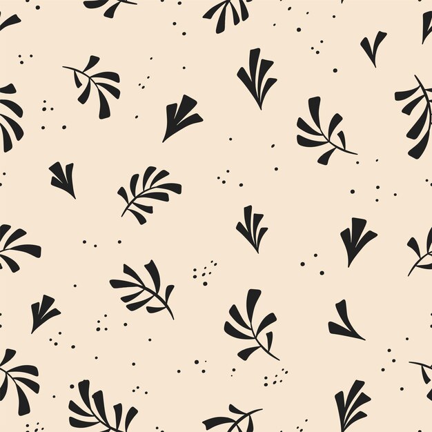 Fondo transparente. Estilo floral. Hojas de plantas sobre un fondo claro.