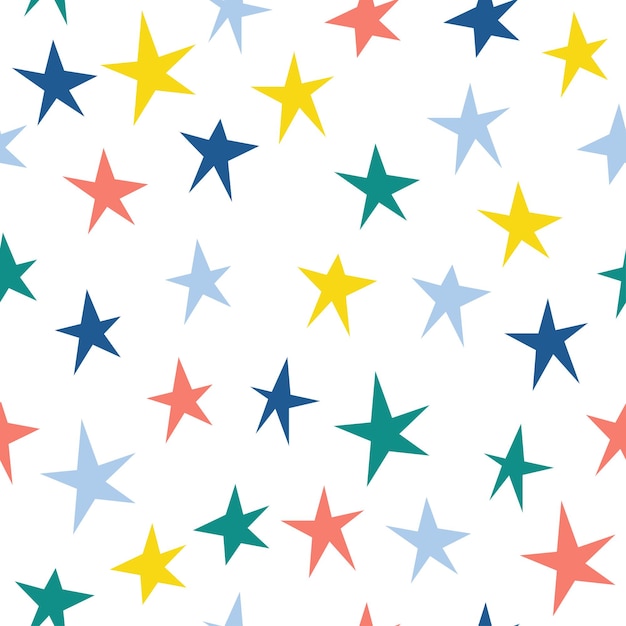 Fondo transparente de estrella abstracta. papel tapiz infantil hecho a mano para tarjetas de diseño, papel tapiz, álbum, álbum de recortes, papel de regalo navideño, tela textil, estampado de bolsos, camisetas, etc.