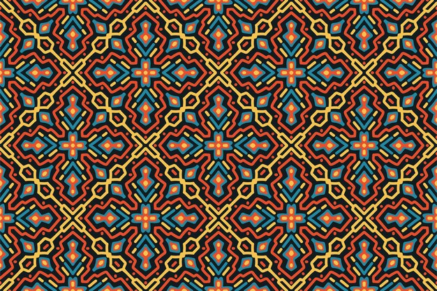 Fondo transparente étnico mexicano abstracto
